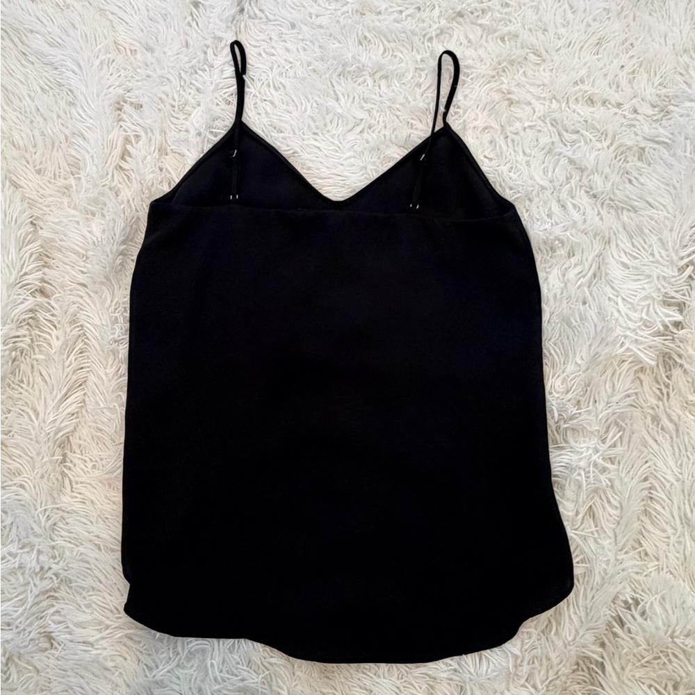 J. Crew v neck Classic Black Camisole Top